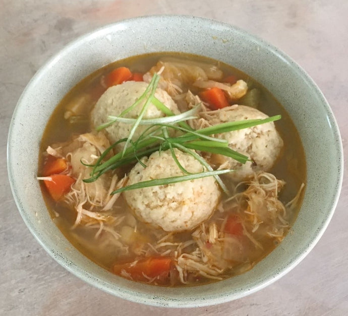 Recipe: Kimchi Matzo Ball Soup