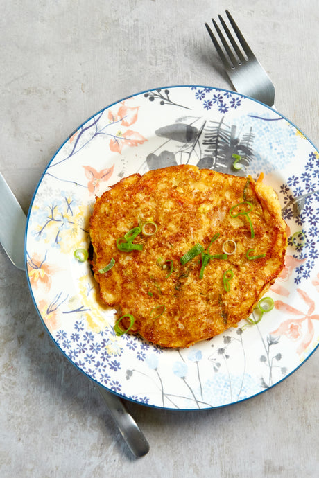 Korean Gluten Free Mungbean Pancake