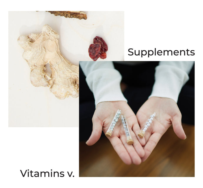 What's the Difference between Vitamins and Supplements?